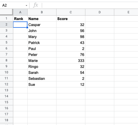 Step-by-step instructions for creating a leaderboard using Google Sheets, including screenshots. It's actually much easier than you think.